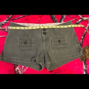 Abercrombie Olive color shorts